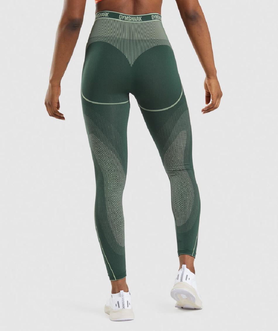 Κολαν Gymshark Apex Seamless High Rise γυναικεια οψιάνος πρασινο πρασινο | GR_EP9802