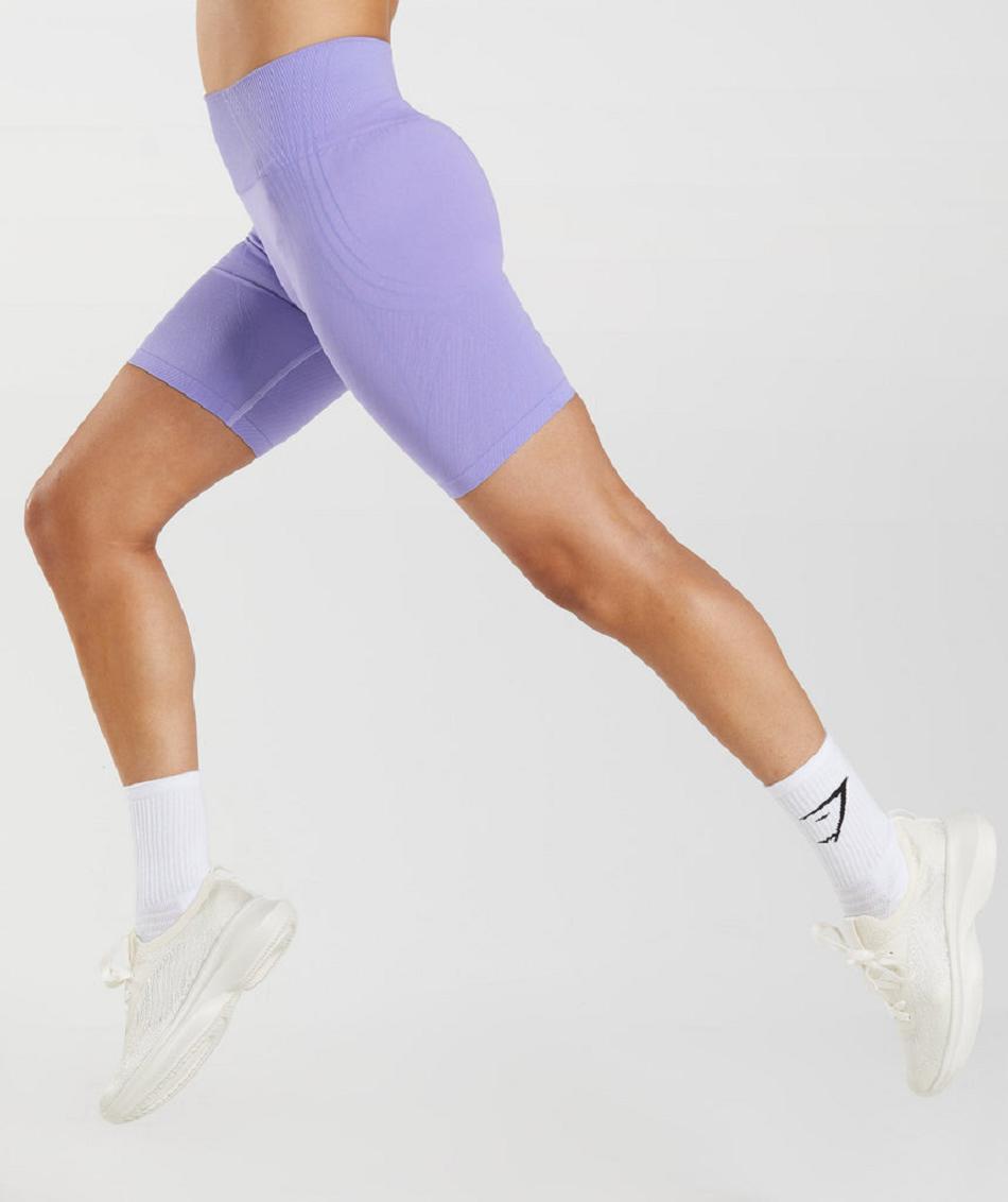 Σορτσ Gymshark Apex Seamless γυναικεια μωβ μωβ | GR_QX5908