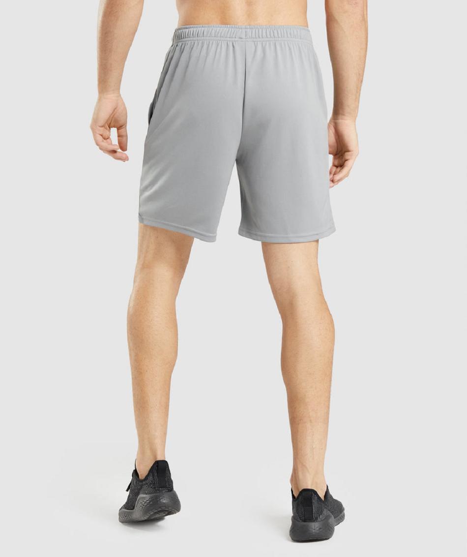 Σορτσ Gymshark Arrival Knitted ανδρικα γκρι | GR_MI1795