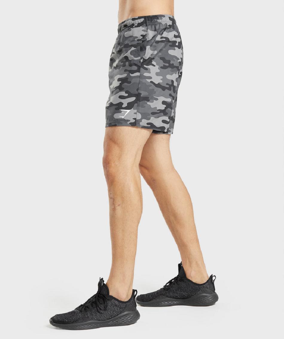 Σορτσ Gymshark Arrival ανδρικα γκρι | GR_Q5680