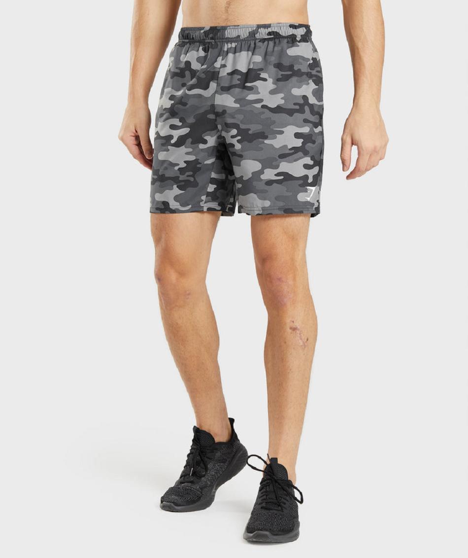 Σορτσ Gymshark Arrival ανδρικα γκρι | GR_Q5680