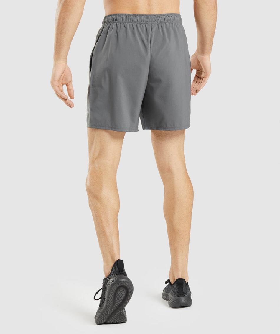 Σορτσ Gymshark Arrival ανδρικα γκρι | GR_QX2318