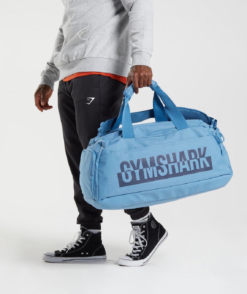 Τσαντεσ Gymshark Bold Gym Bag γυναικεια μπλε | GR_QX4595