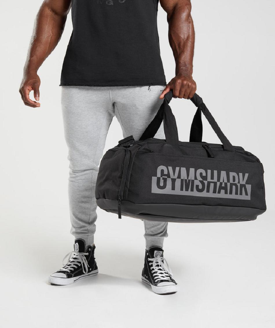 Τσαντεσ Gymshark Bold Gym Bag γυναικεια μαυρα | GR_YQ6720