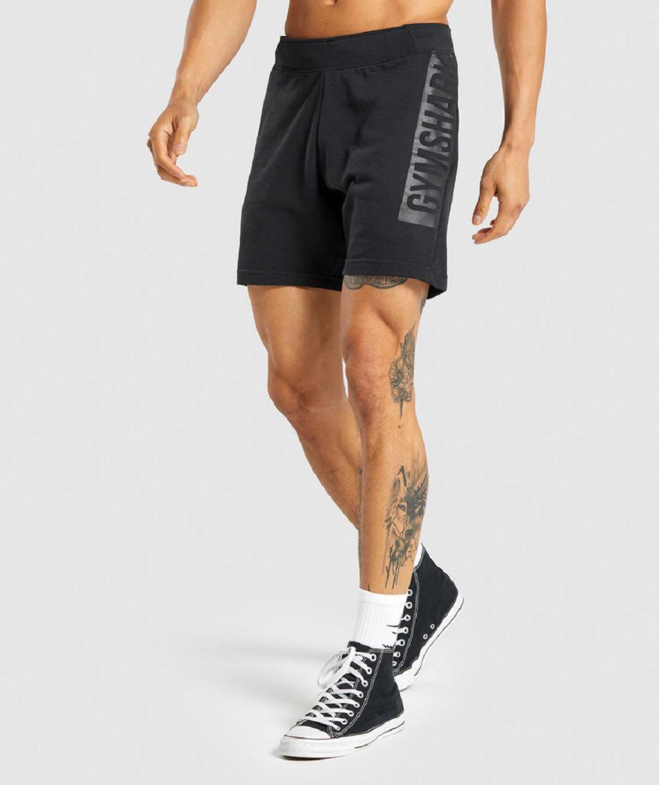Σορτσ Gymshark Bold ανδρικα μαυρα | GR_EG3803