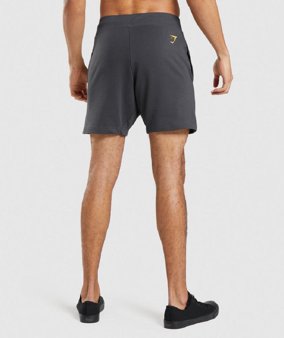 Σορτσ Gymshark Bold ανδρικα μαυρα γκρι | GR_V7668