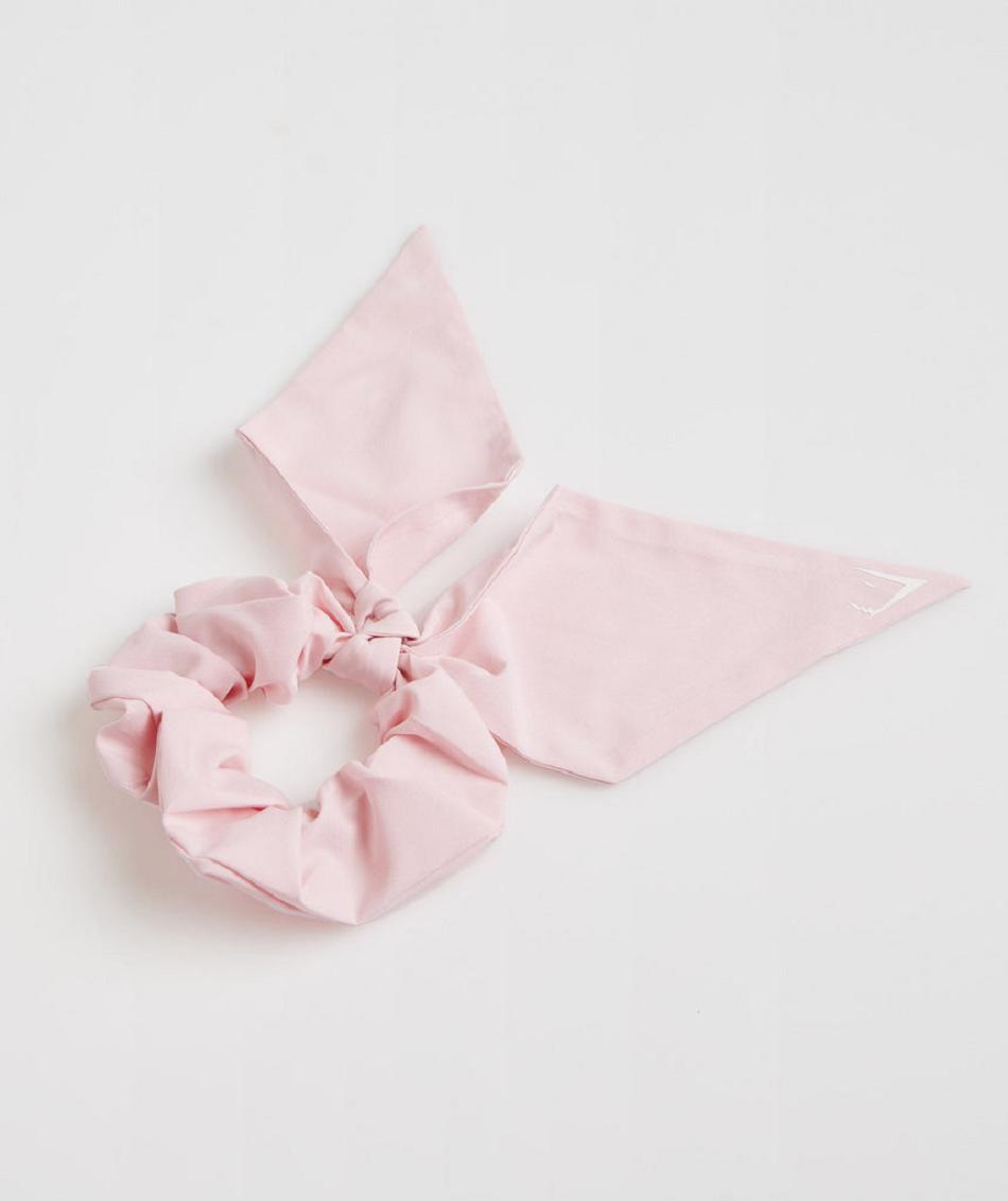 Εξοπλισμός Gymshark Bow Scrunchie γυναικεια ροζ | GR_AS5575