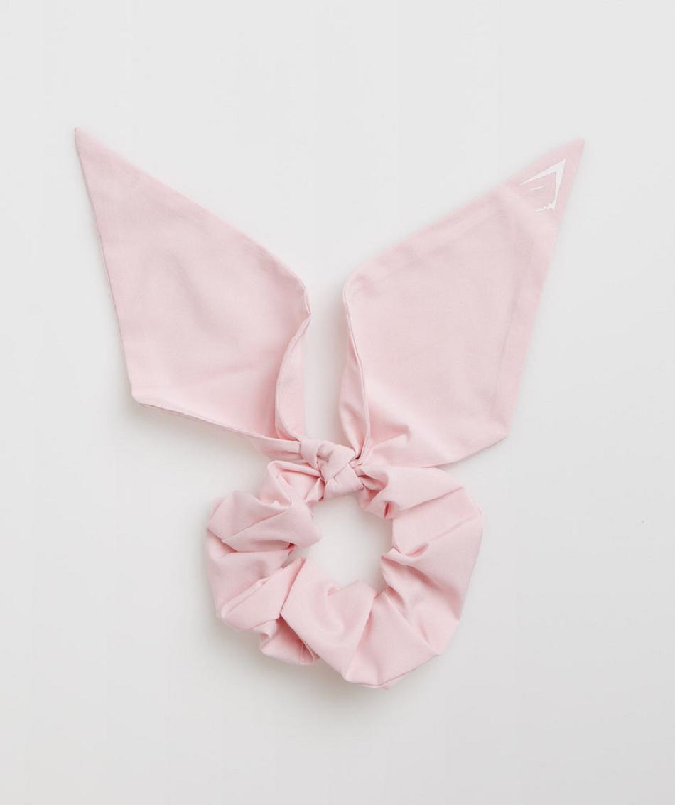 Εξοπλισμός Gymshark Bow Scrunchie γυναικεια ροζ | GR_AS5575