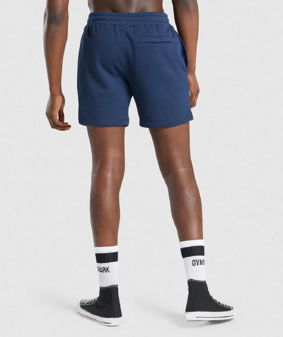 Σορτσ Gymshark Crest ανδρικα σκουρο μπλε | GR_VV9202