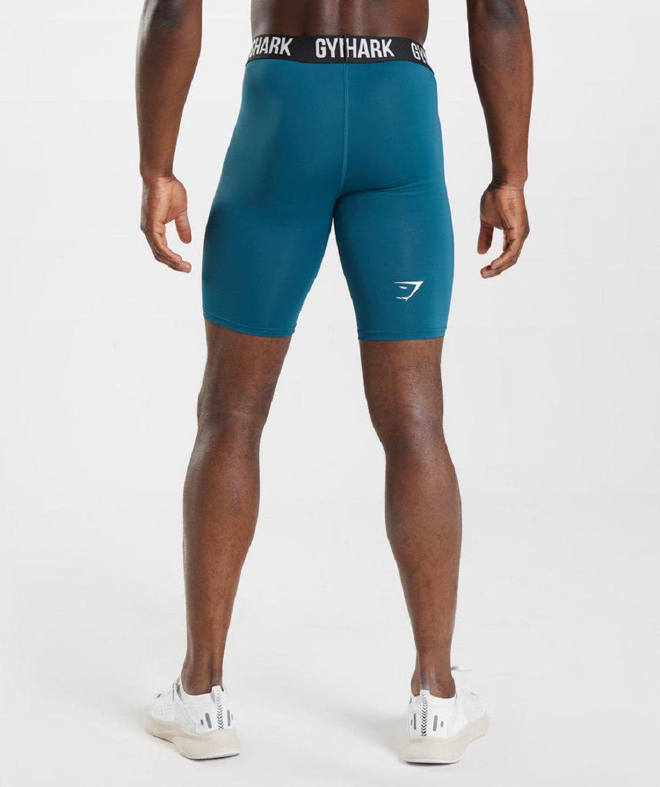 Σορτσ Gymshark Element Baselayer ανδρικα μπλε | GR_EE6267