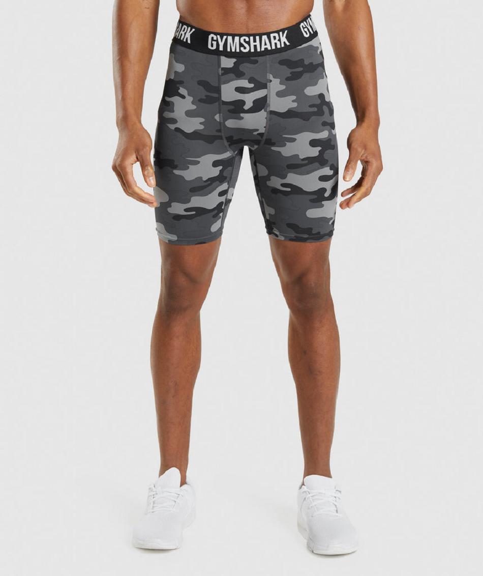 Σορτσ Gymshark Element Baselayer ανδρικα γκρι | GR_IM9609
