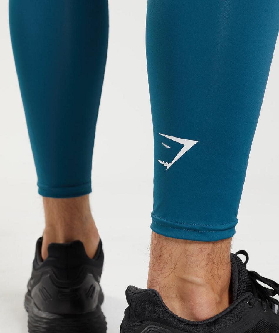 Κολαν Gymshark Element Baselayer ανδρικα μπλε | GR_MI5708