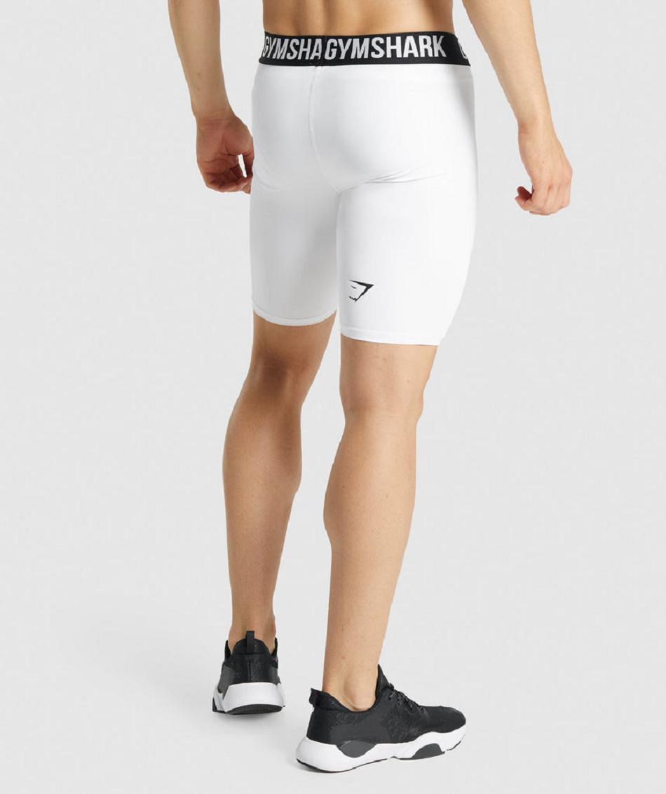 Σορτσ Gymshark Element Baselayer ανδρικα ασπρα | GR_N3716