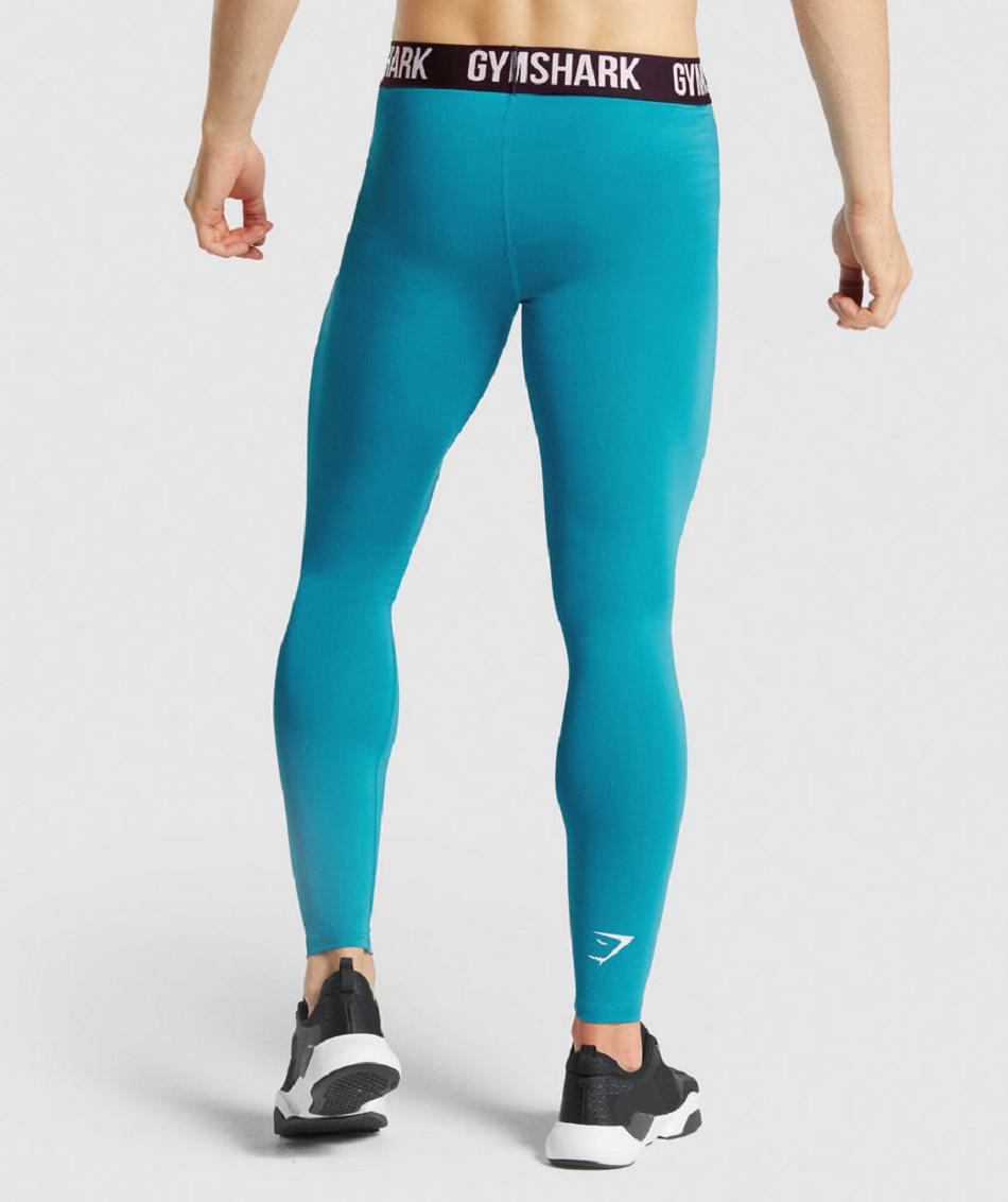Κολαν Gymshark Element Baselayer ανδρικα μπλε | GR_SG8547
