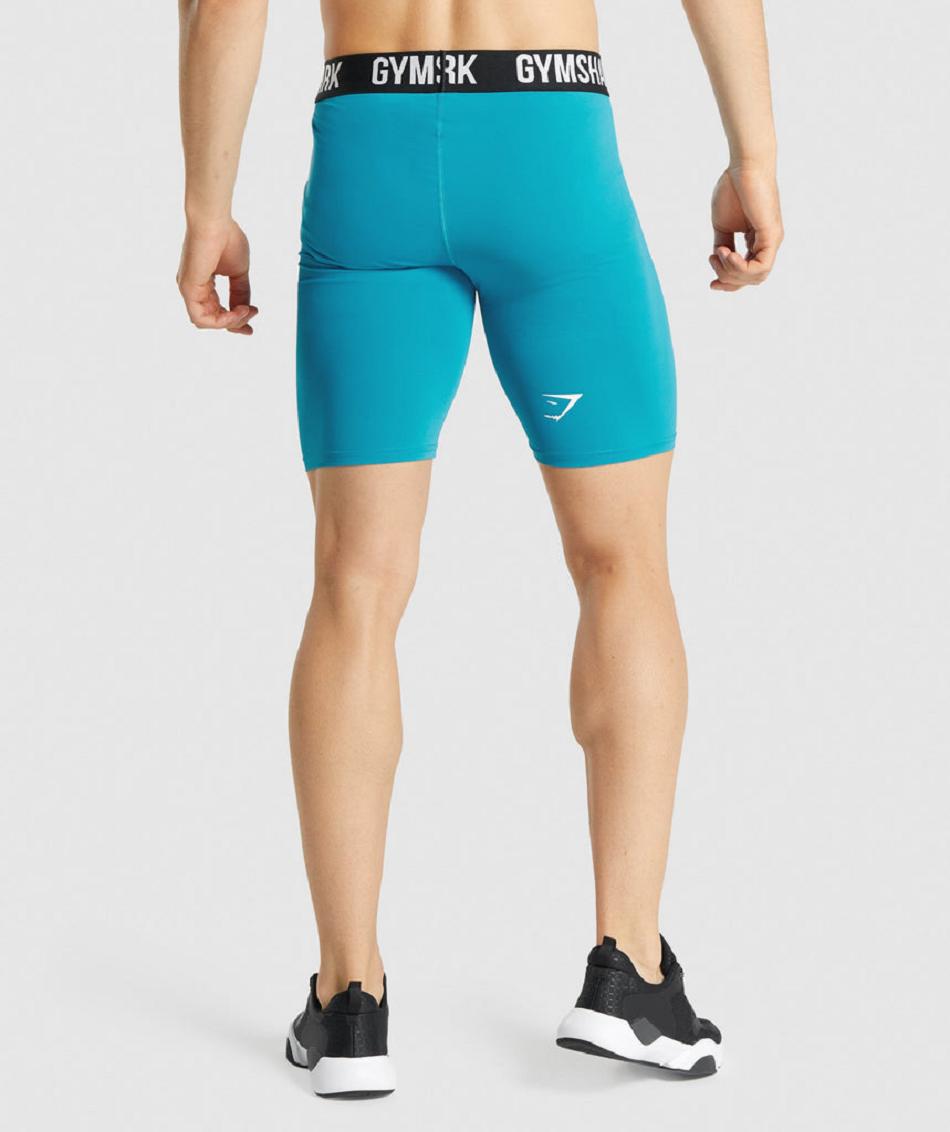 Σορτσ Gymshark Element Baselayer ανδρικα μπλε | GR_TH7092