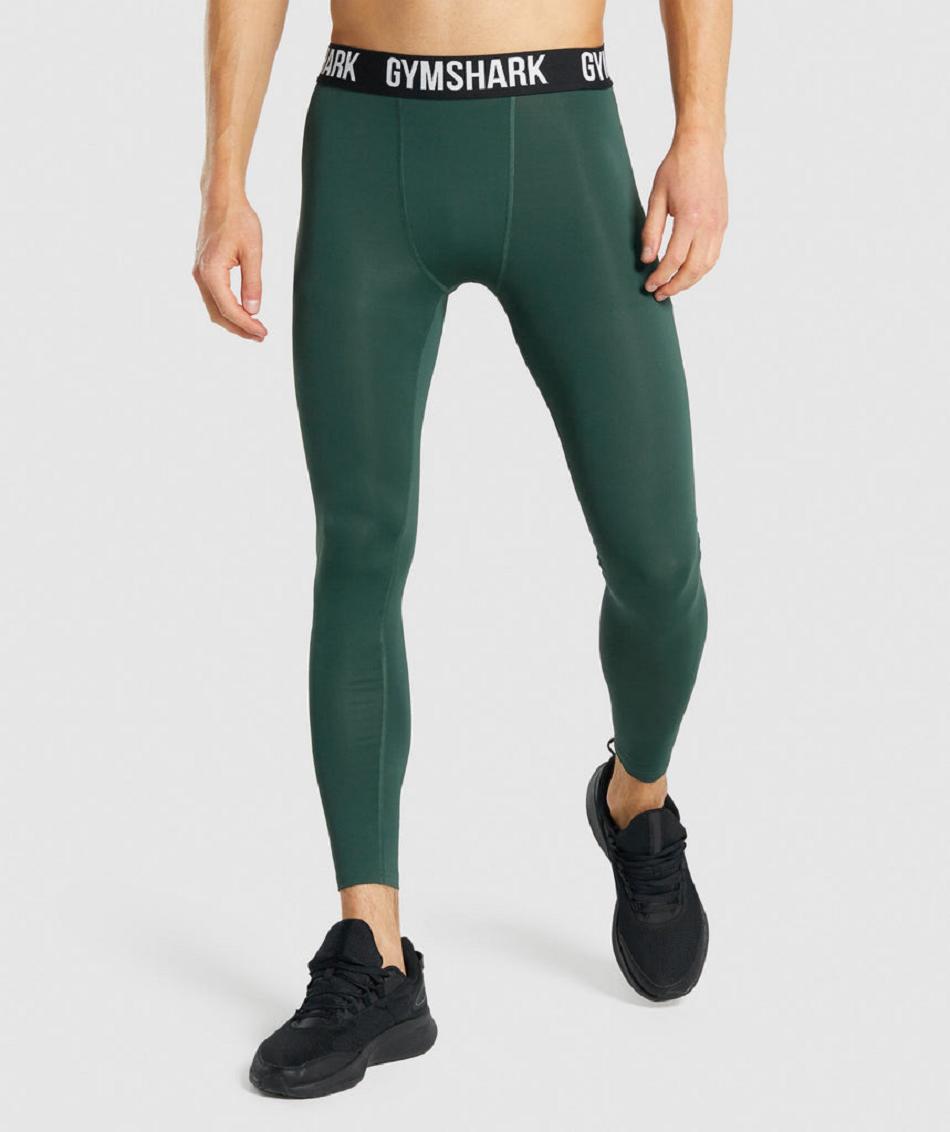 Κολαν Gymshark Element ανδρικα σκούρο πρασινο | GR_IM5677
