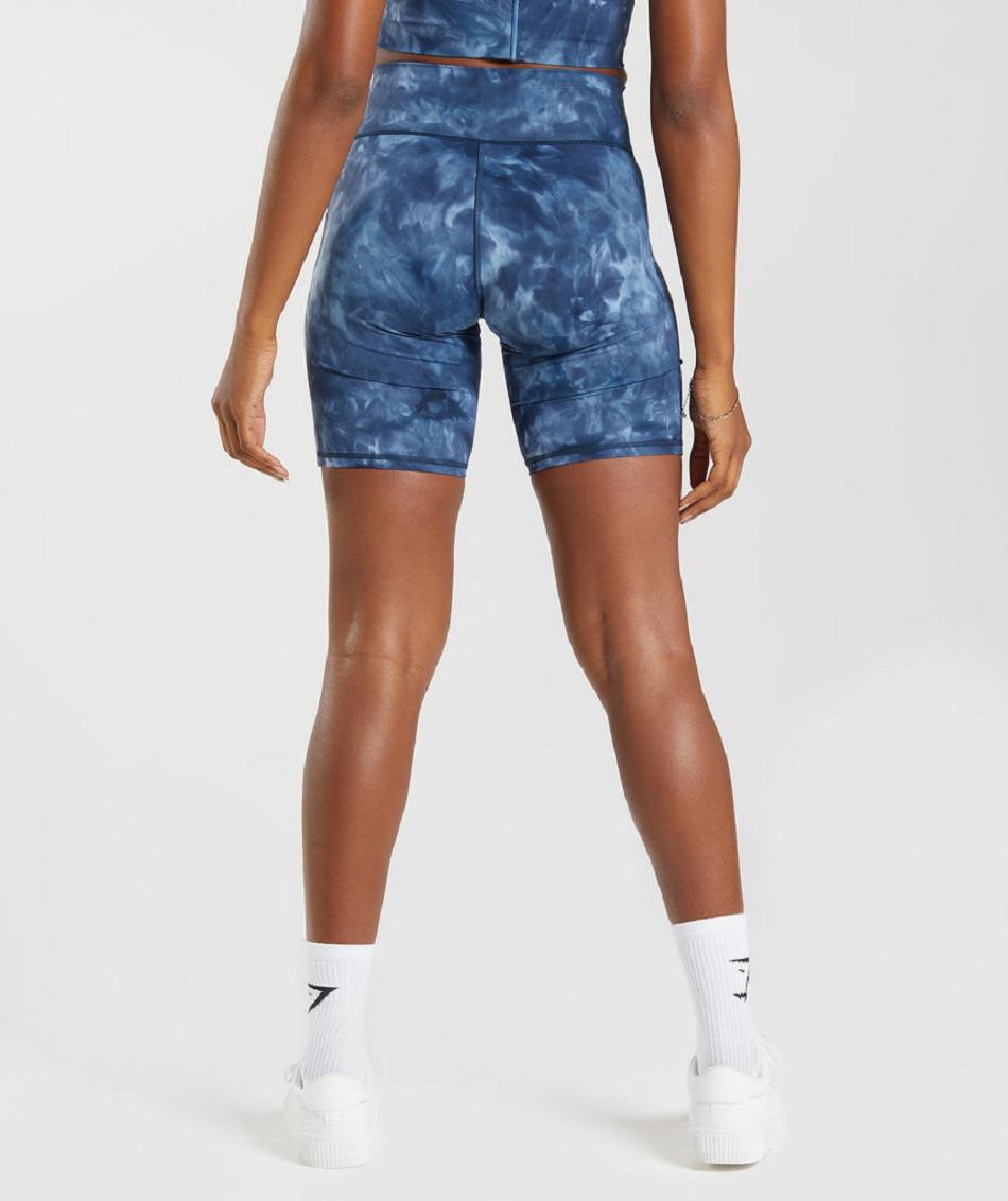 Σορτσ Gymshark Elevate Cycling γυναικεια μπλε | GR_YQ3748