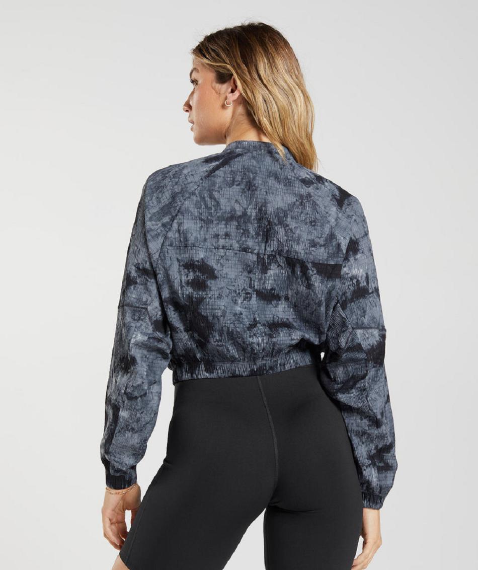 Μπουφαν Gymshark Elevate Woven γυναικεια γκρι | GR_XC6887