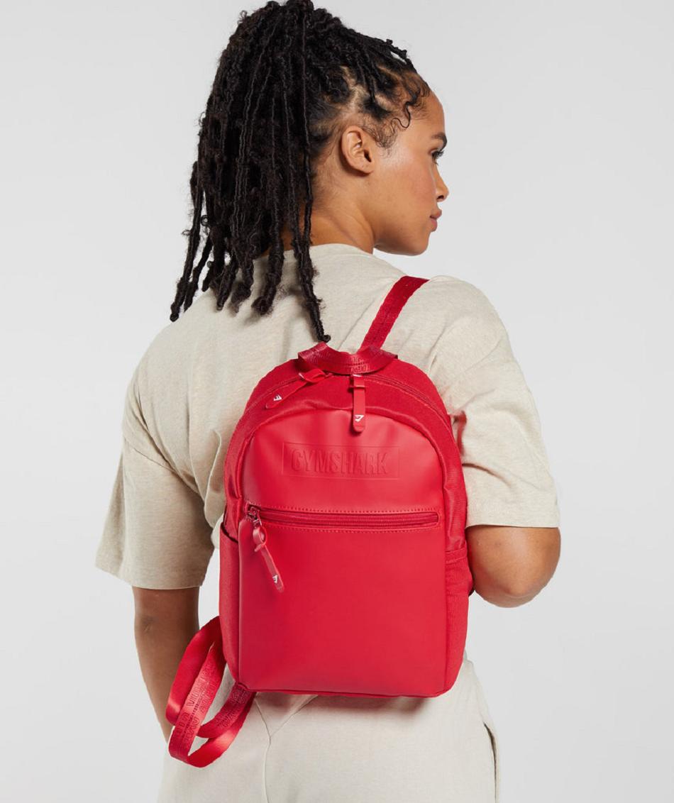 Τσαντεσ Gymshark Everyday Mini Backpack γυναικεια κοκκινα | GR_S9495