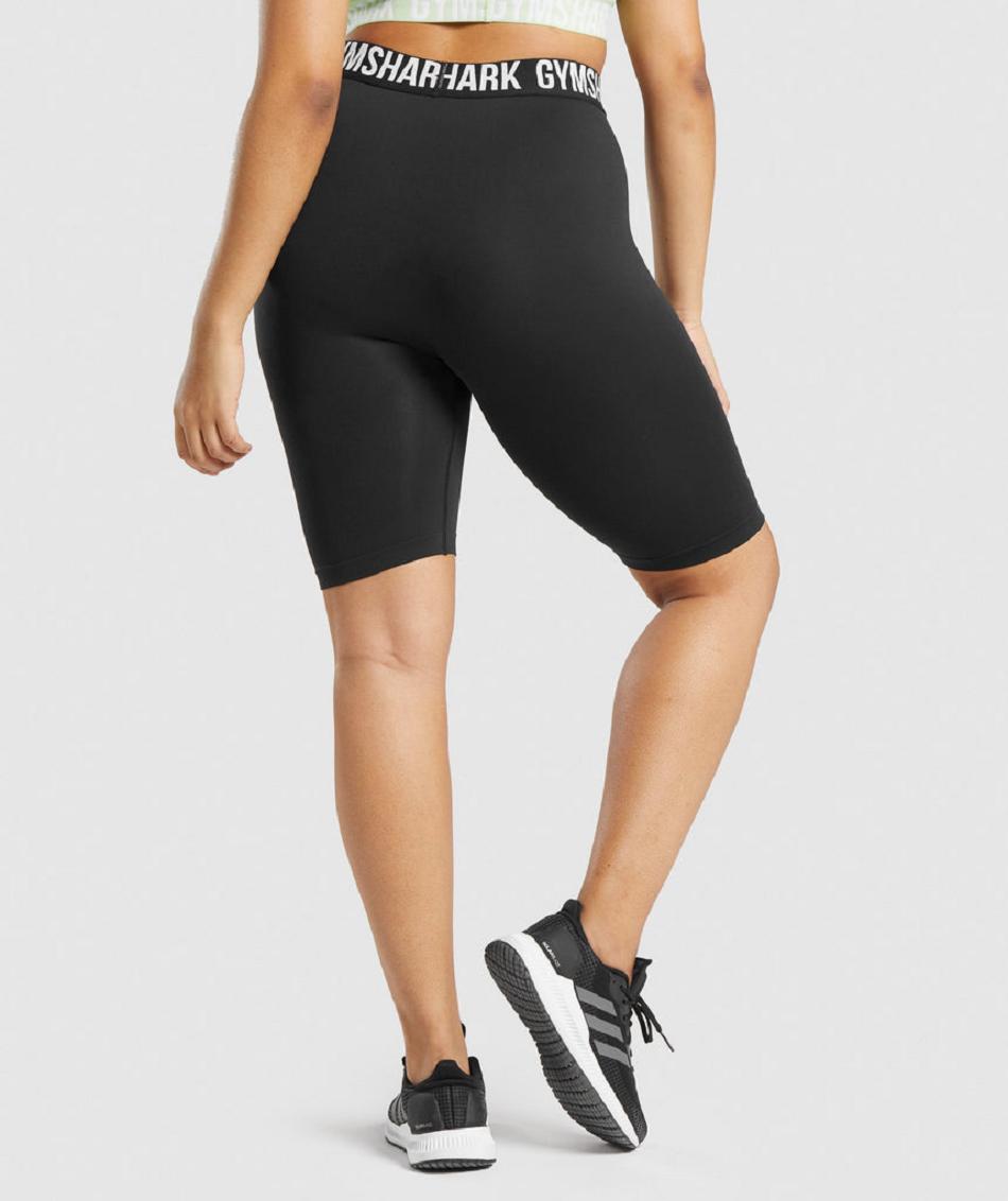 Σορτσ Gymshark Fit Seamless Cycling γυναικεια μαυρα | GR_EC3756