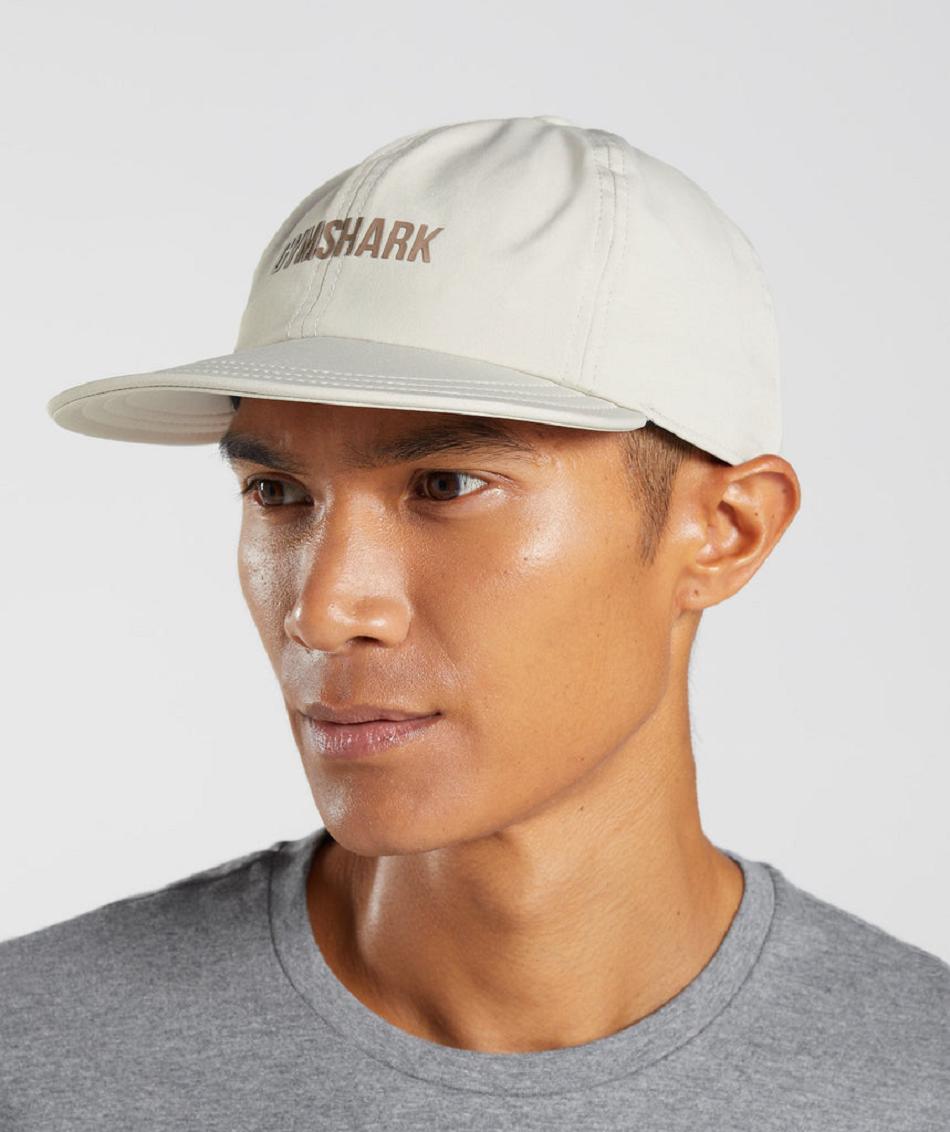 καπελα Gymshark Flat Peak ανδρικα γκρι | GR_BH6833