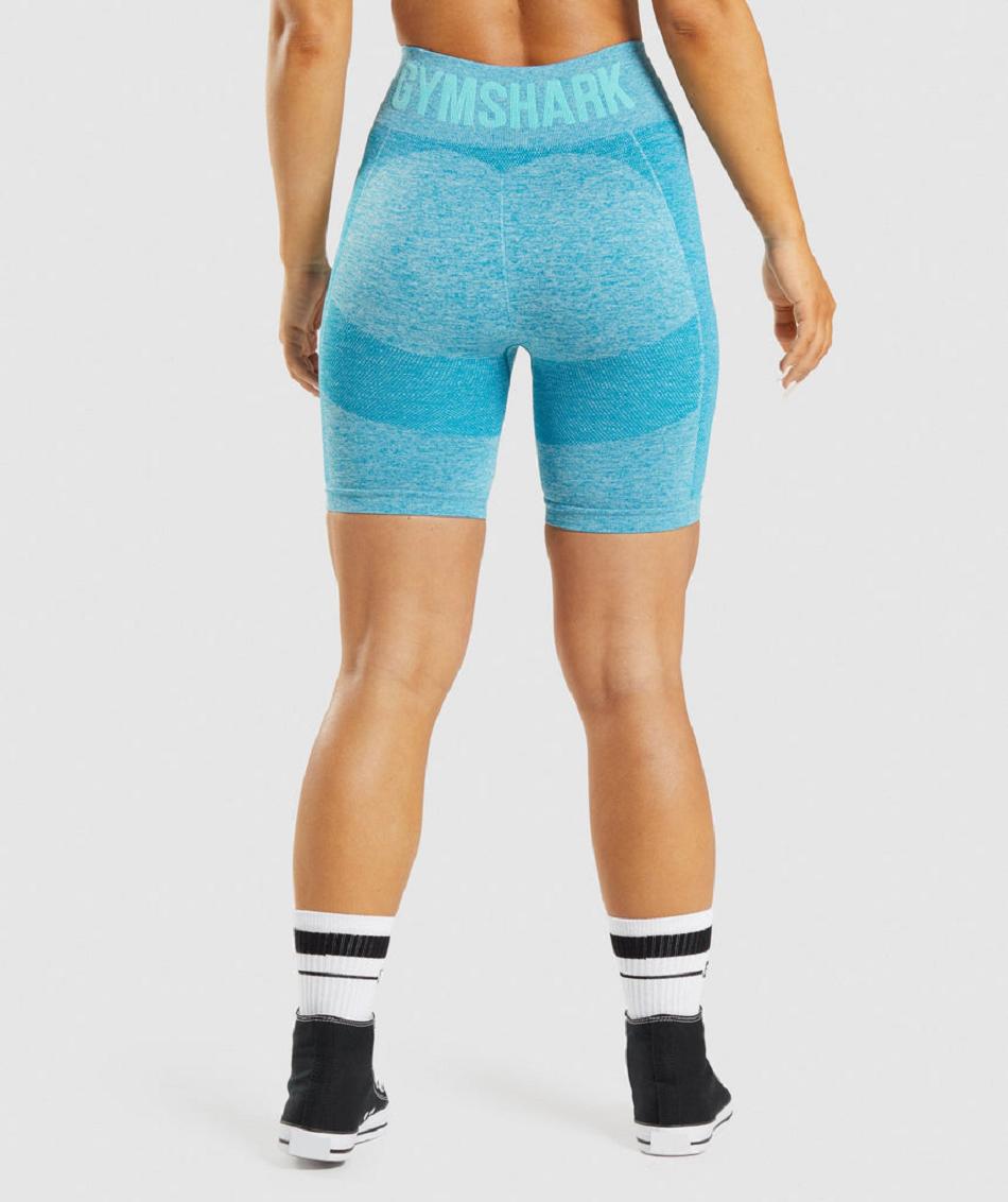 Σορτσ Gymshark Flex Cycling γυναικεια μπλε | GR_R5127
