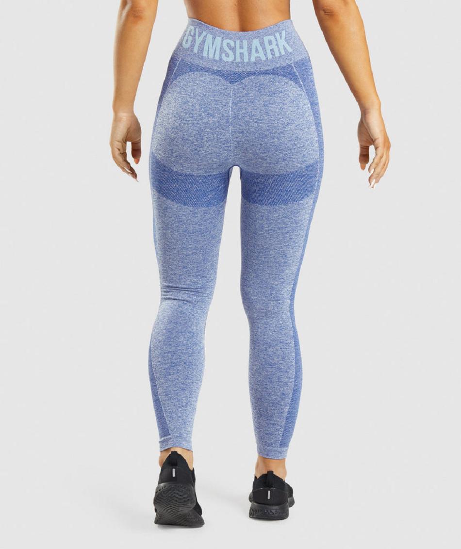 Κολαν Gymshark Flex High Waisted γυναικεια μπλε | GR_IM5303