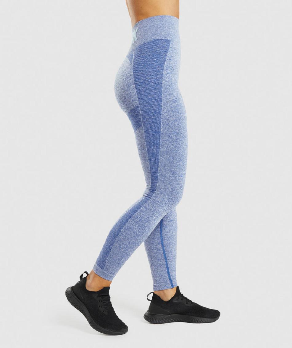 Κολαν Gymshark Flex High Waisted γυναικεια μπλε | GR_IM5303