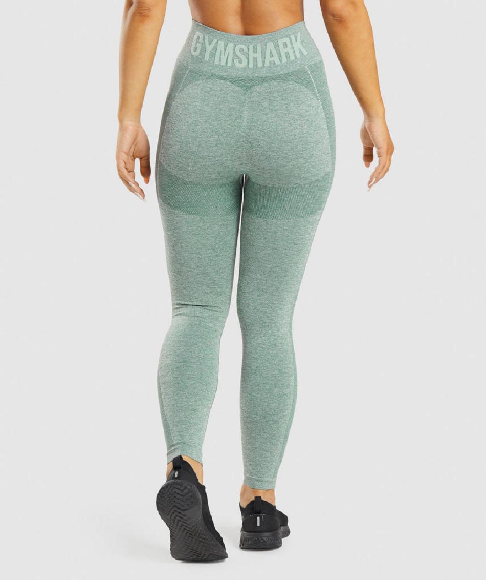 Κολαν Gymshark Flex High Waisted γυναικεια πρασινο | GR_SU5722