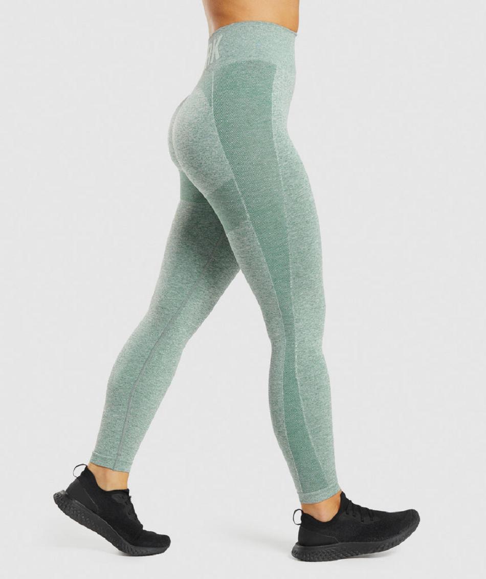Κολαν Gymshark Flex High Waisted γυναικεια πρασινο | GR_SU5722
