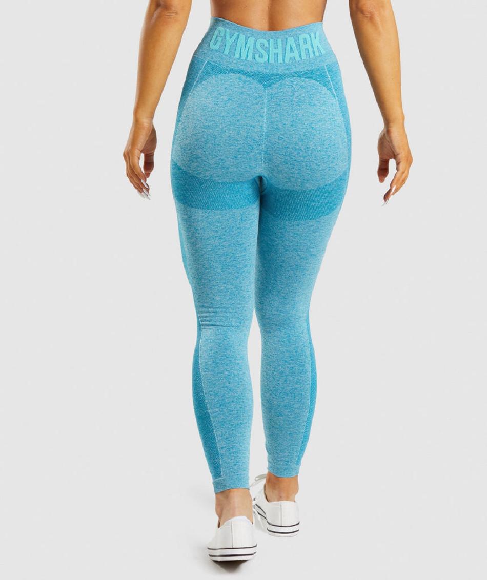 Κολαν Gymshark Flex High Waisted γυναικεια μπλε | GR_SU8022