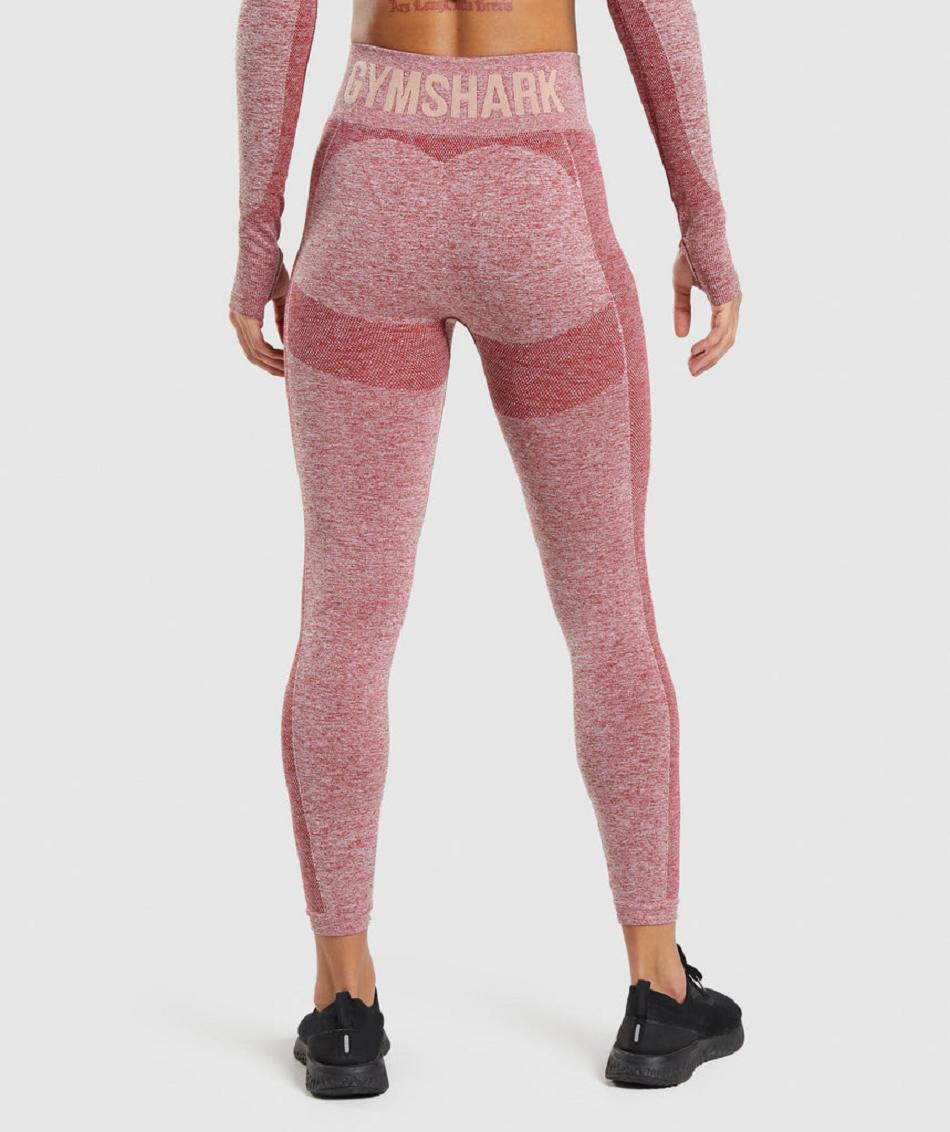 Κολαν Gymshark Flex High Waisted γυναικεια μπορντο | GR_TA1762