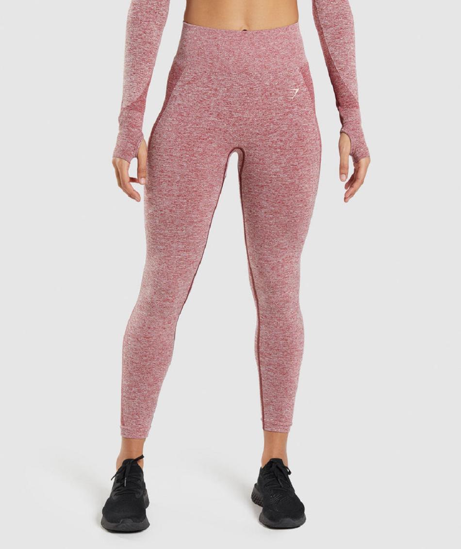 Κολαν Gymshark Flex High Waisted γυναικεια μπορντο | GR_TA1762