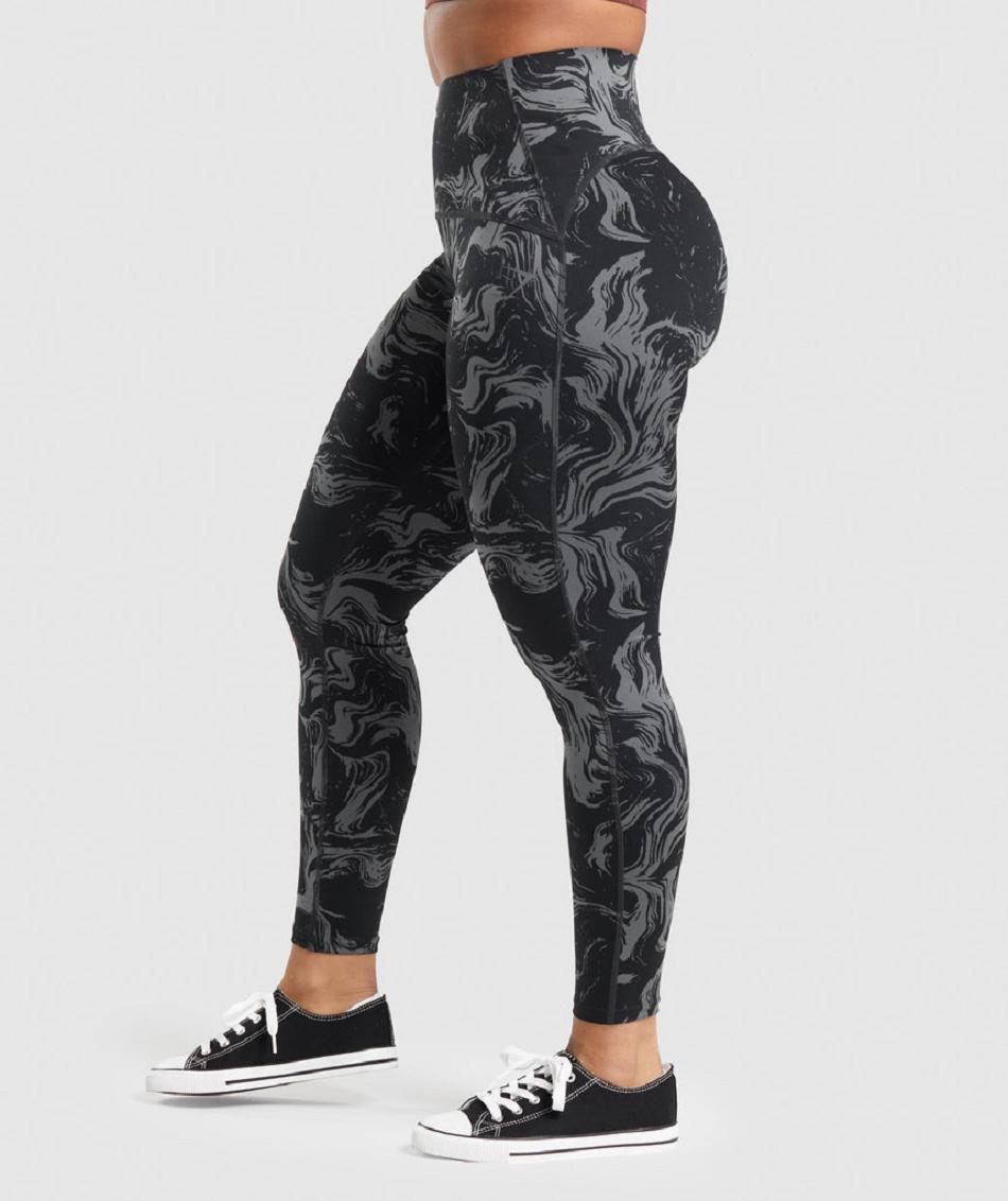 Κολαν Gymshark Gs Power High Rise γυναικεια μαυρα | GR_TH8692