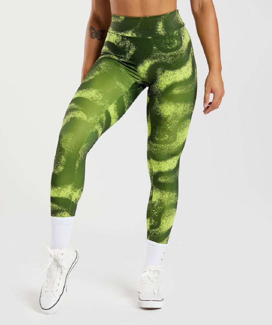 Κολαν Gymshark Gs Power Original γυναικεια Ελιά | GR_SG9650