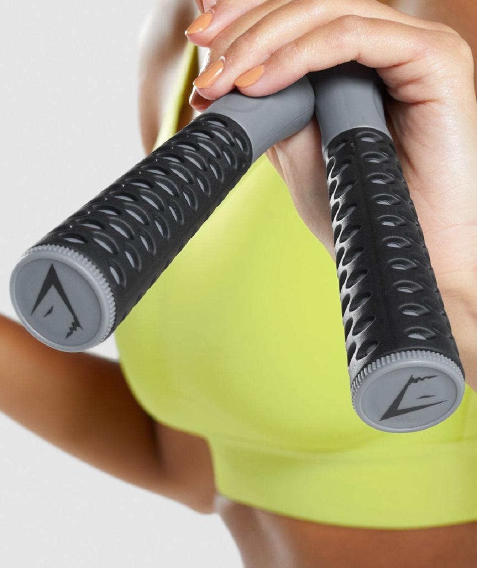Εξοπλισμός Gymshark Jump Rope ανδρικα μαυρα | GR_YJ5653