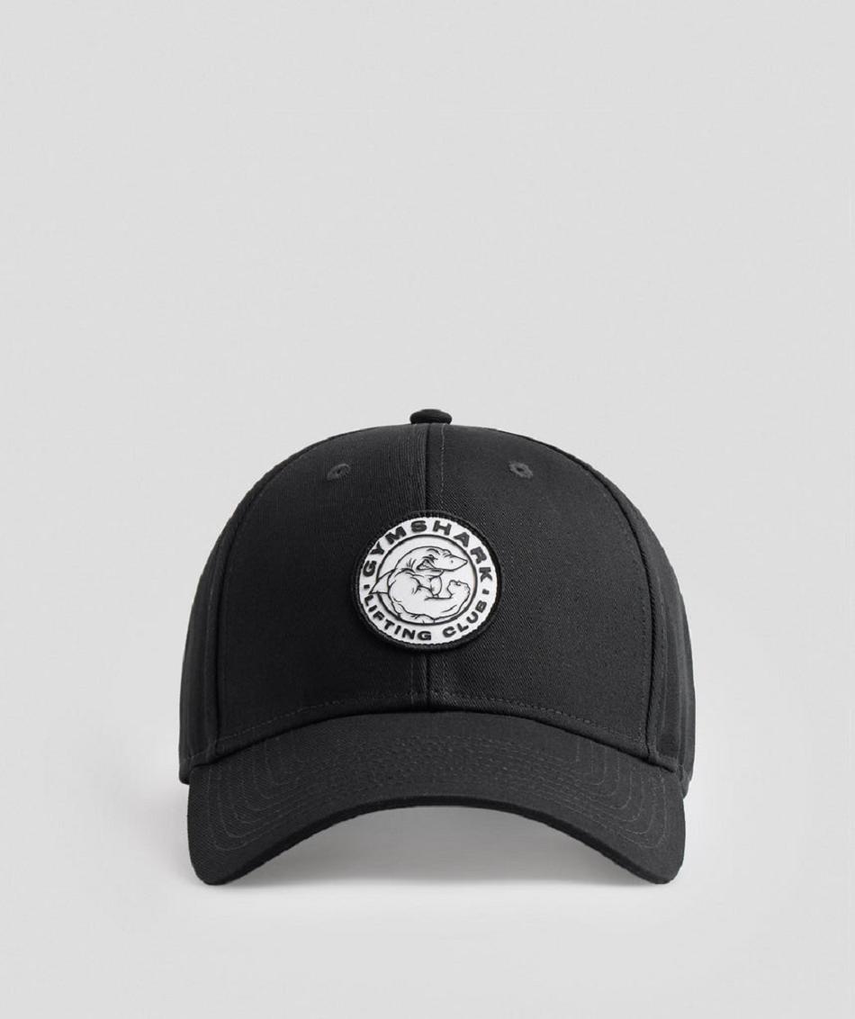 καπελα Gymshark Legacy Cap γυναικεια μαυρα | GR_SG3148