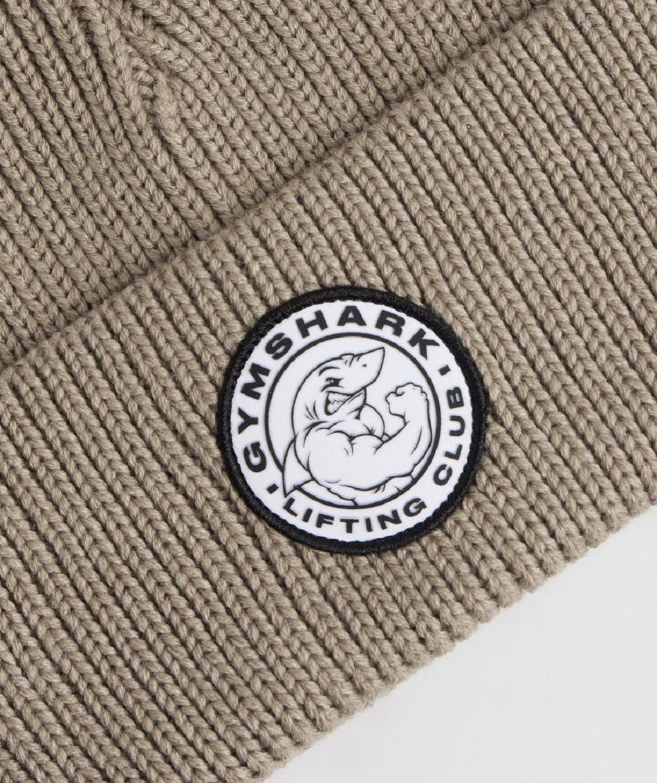 καπελα Gymshark Legacy Deep Cuff Beanie γυναικεια καφε | GR_CR3377