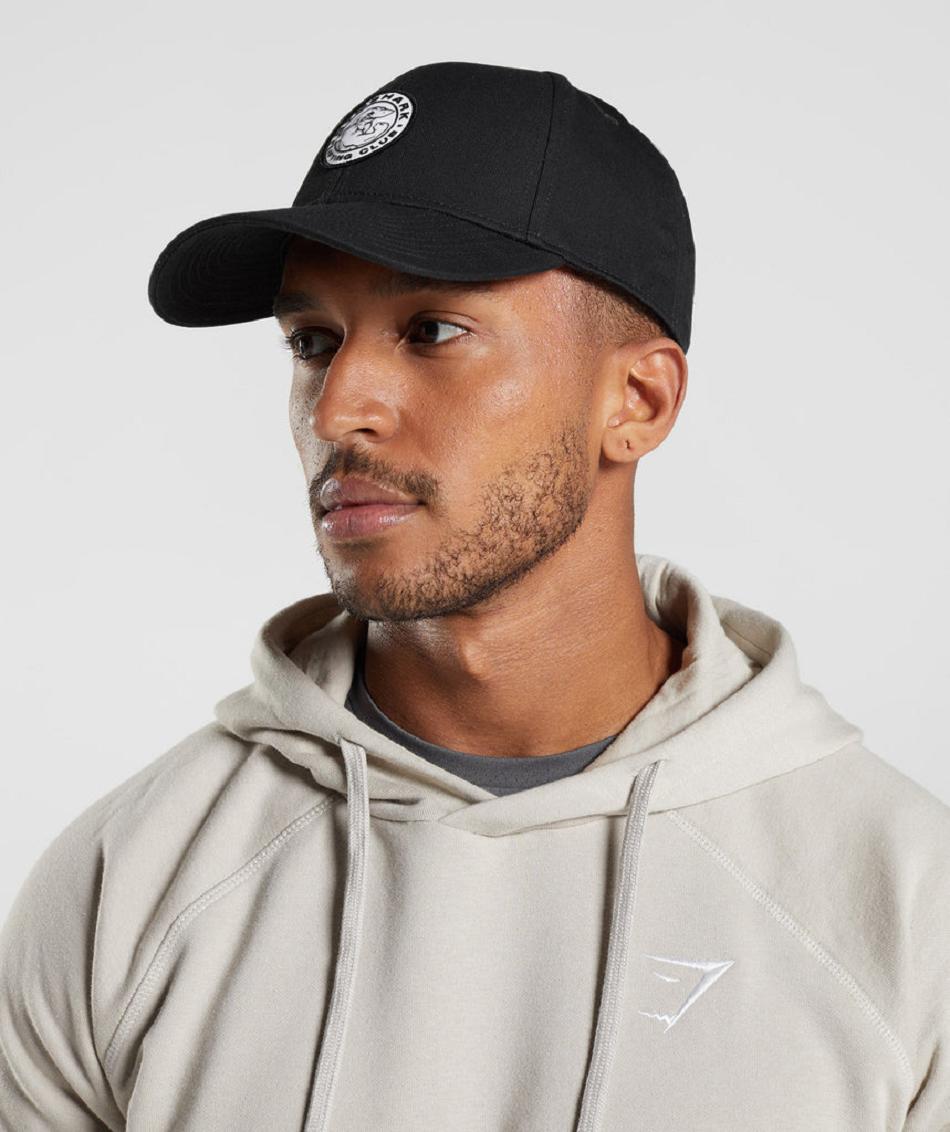 καπελα Gymshark Legacy ανδρικα μαυρα | GR_SG5557