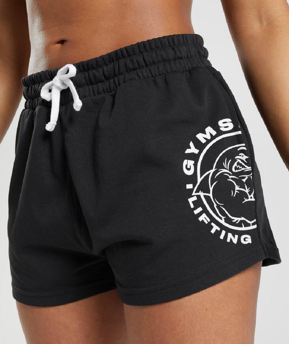 Σορτσ Gymshark Legacy γυναικεια μαυρα | GR_TH9395