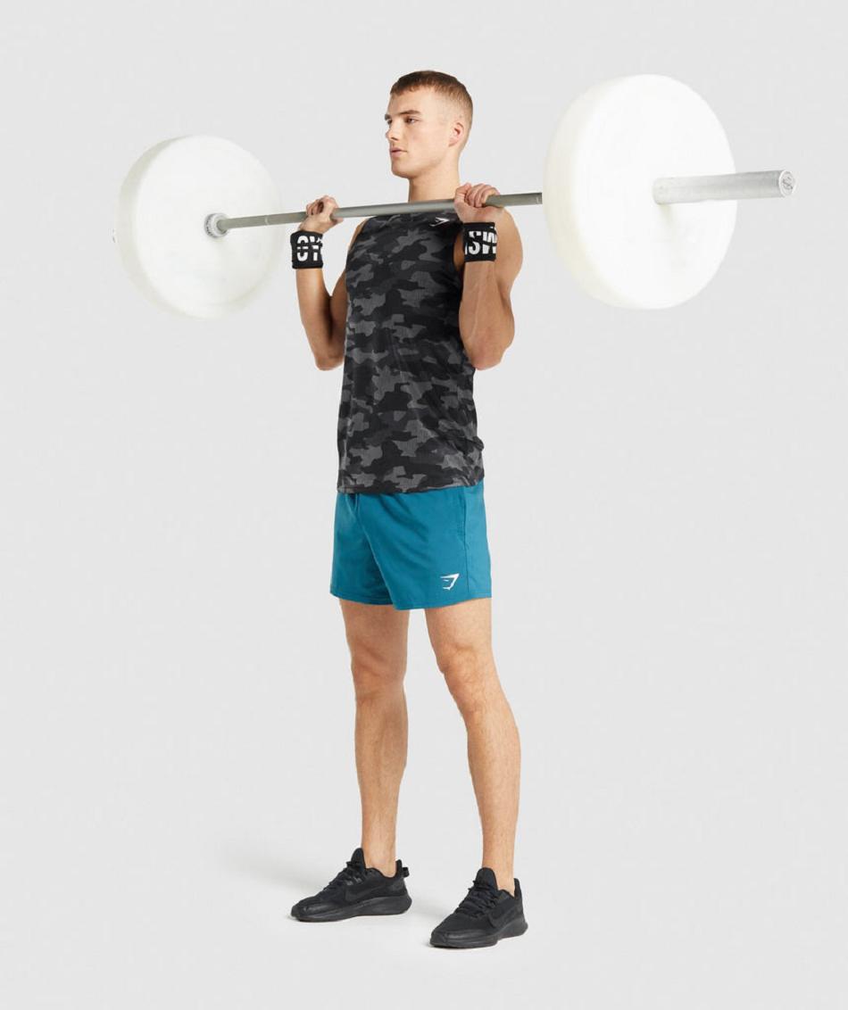 Εξοπλισμός Gymshark Lifting Straps Self Tie ανδρικα μαυρα | GR_MI7182
