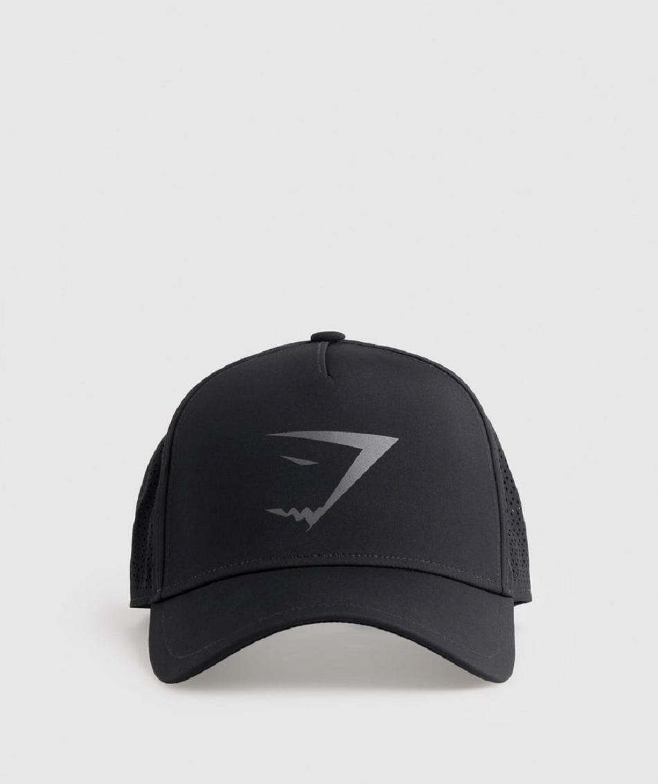 καπελα Gymshark Mesh Trucker γυναικεια μαυρα | GR_ZI8613