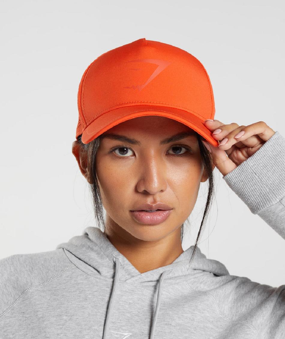 καπελα Gymshark Mesh ανδρικα κοκκινα | GR_N2469