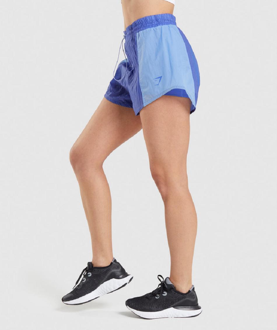 Σορτσ Gymshark Pulse 2 In 1 γυναικεια μπλε μπλε | GR_CG7376