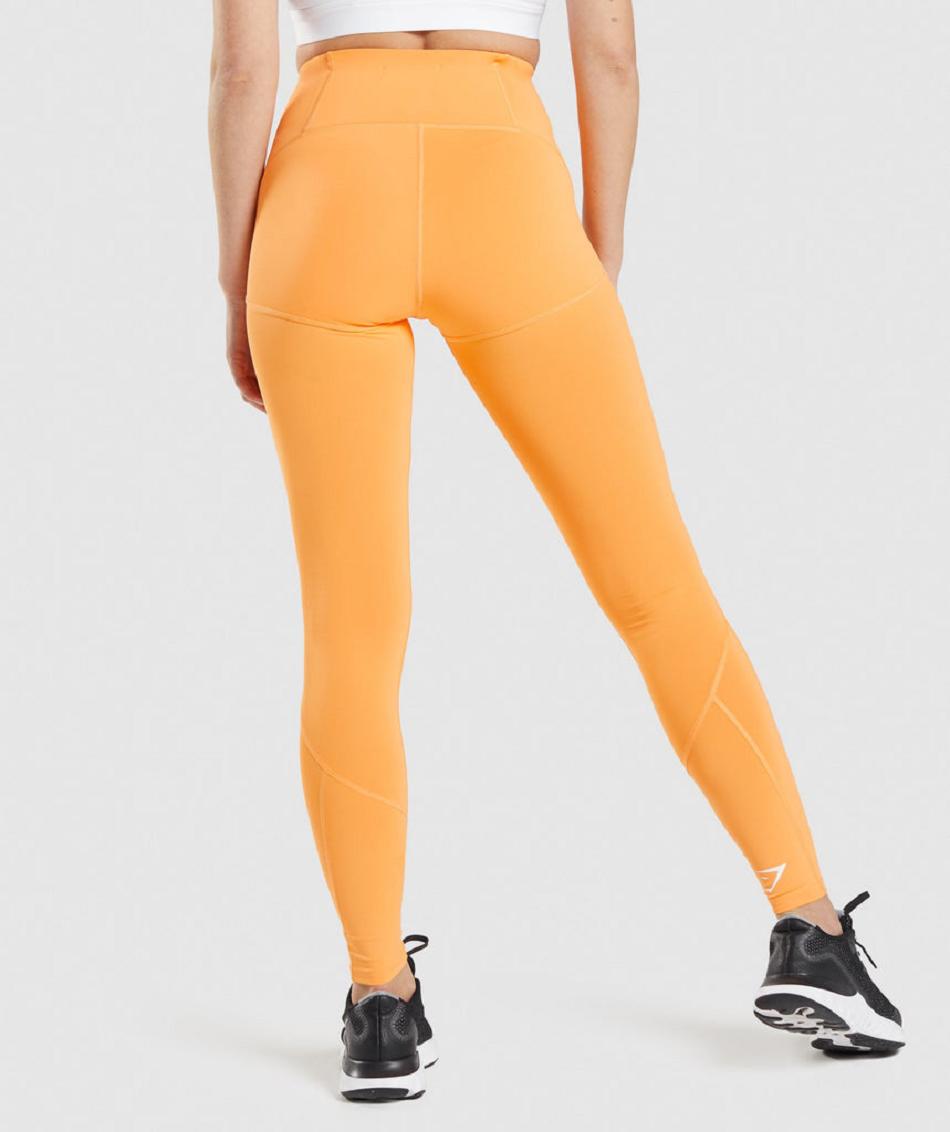 Κολαν Gymshark Pulse Mesh γυναικεια βερίκοκο πορτοκαλι | GR_IM2144