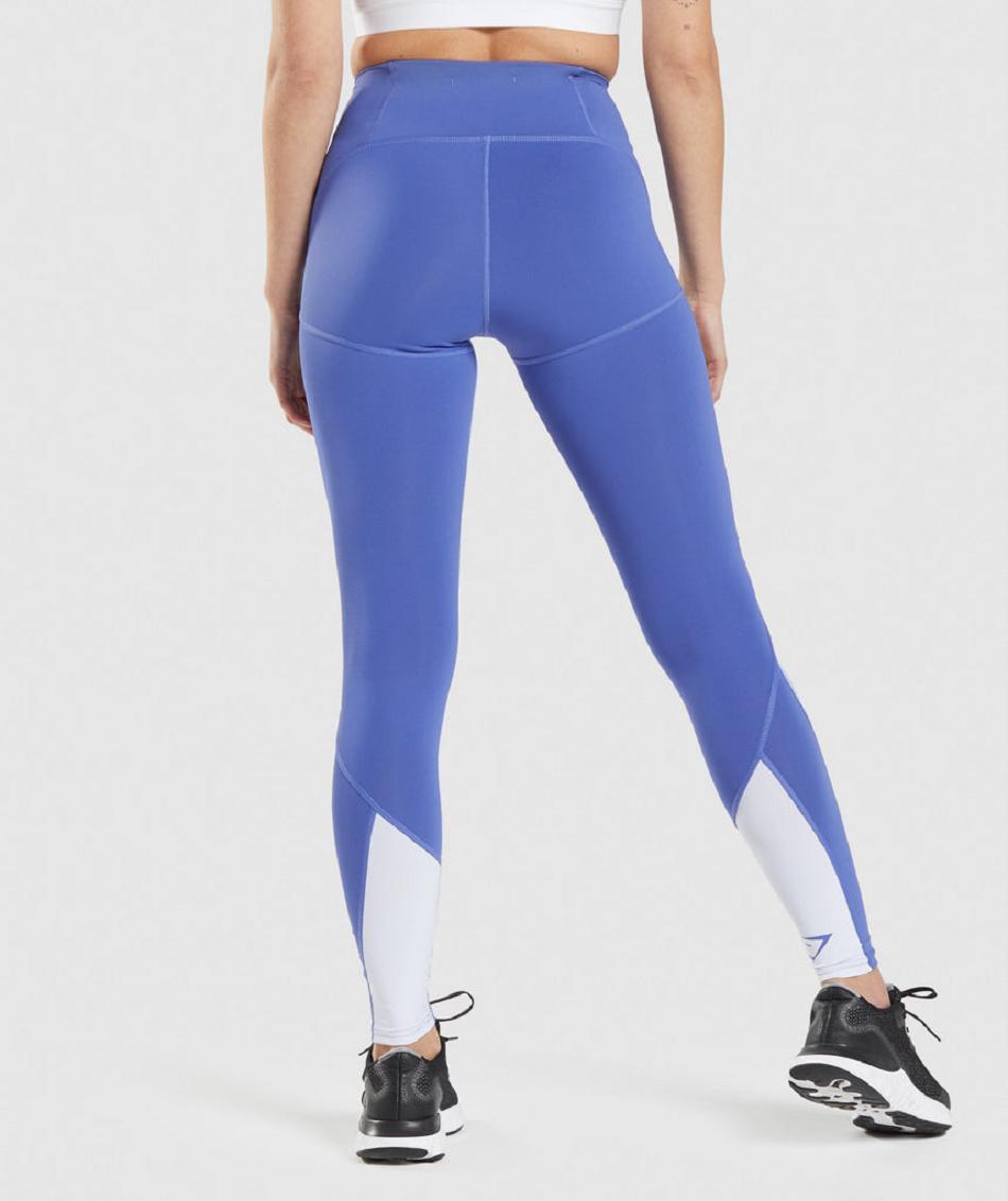 Κολαν Gymshark Pulse Mesh γυναικεια μπλε μπλε ασπρα | GR_CR1060
