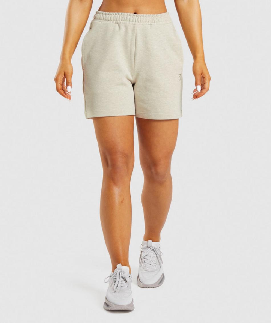 Σορτσ Gymshark Rest Day Sweats γυναικεια καφε | GR_QX2386