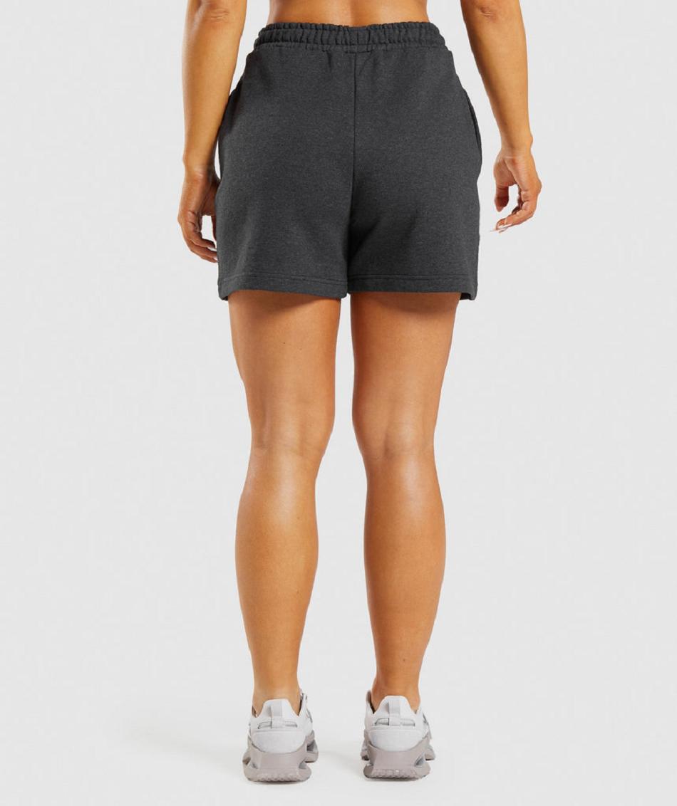 Σορτσ Gymshark Rest Day Sweats γυναικεια μαυρα | GR_SG3742