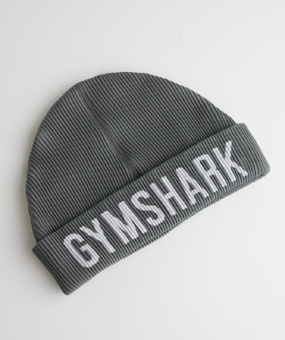 καπελα Gymshark Seamless Docker Beanie γυναικεια γκρι | GR_Q7841