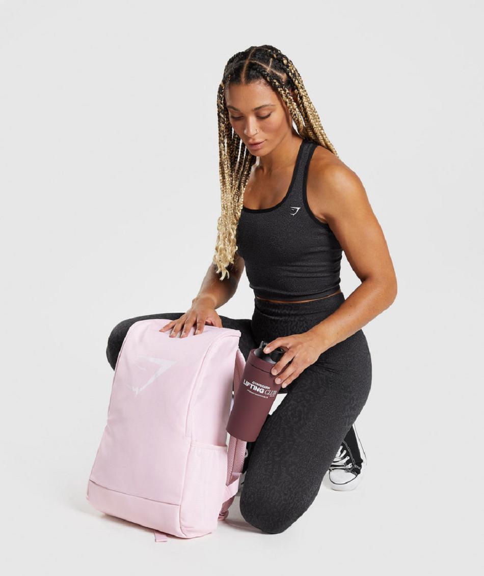 Τσαντεσ Gymshark Sharkhead Backpack γυναικεια ροζ | GR_CR7387